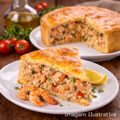 Torta de Camarão