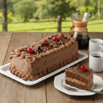 Bolo Mousse de Chocolate II