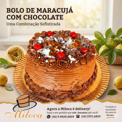 Bolo de Maracujá II
